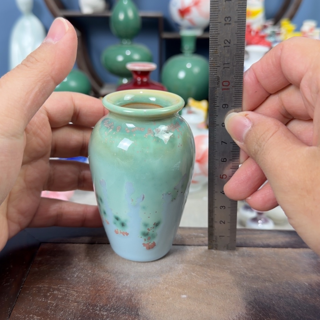 陶瓷手工小花器摆件