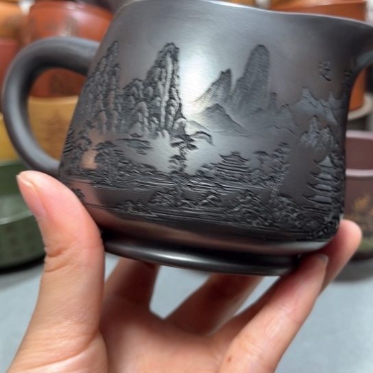 紫砂茶杯宜兴紫砂茶具