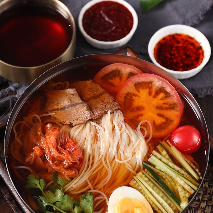 【新疆贝姐】韩达莱韩式冷面330g*2袋夏日清凉搭子休闲解馋酸甜可口