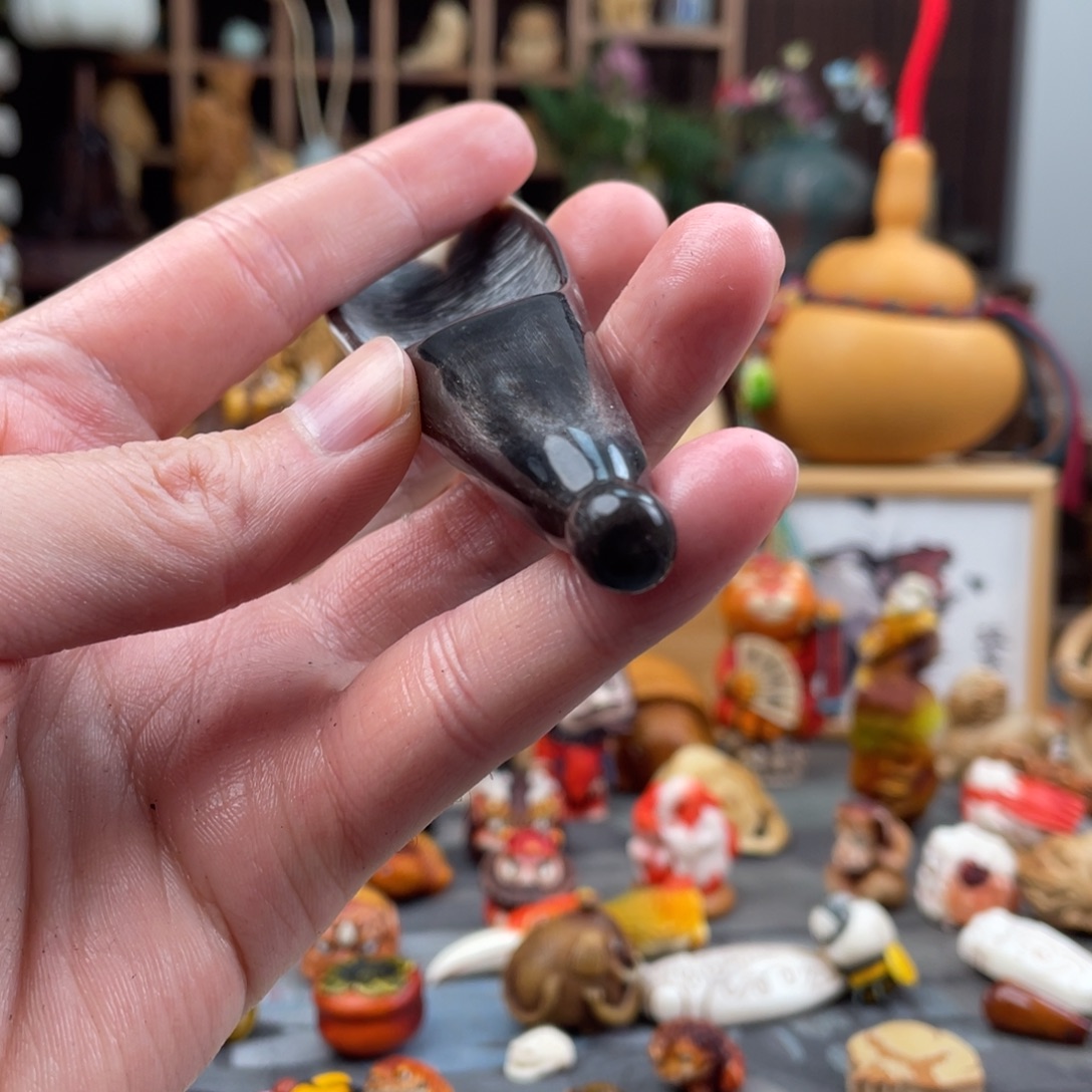 O***O木方颜竹木艺术把件