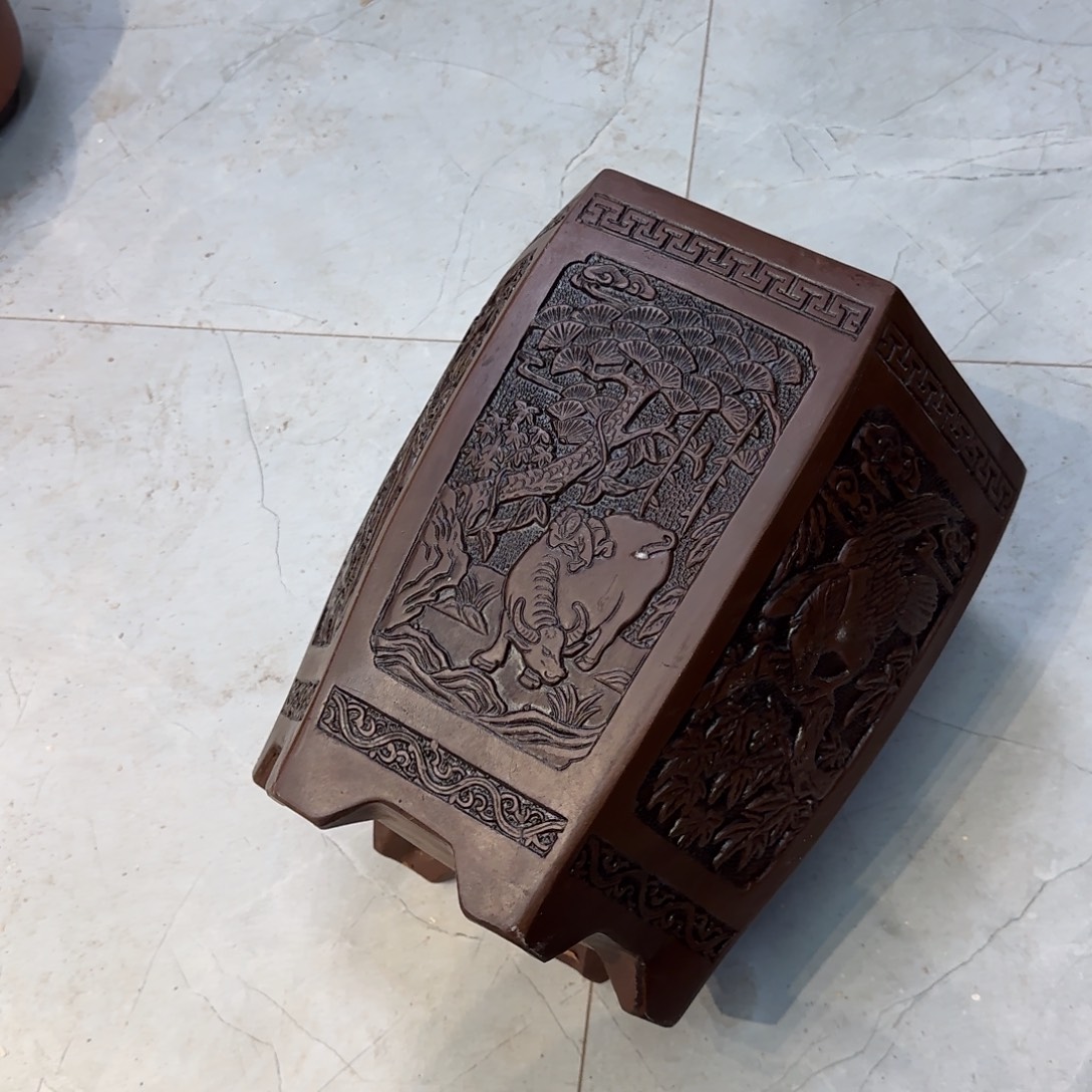 紫砂花盆口径20.25口径