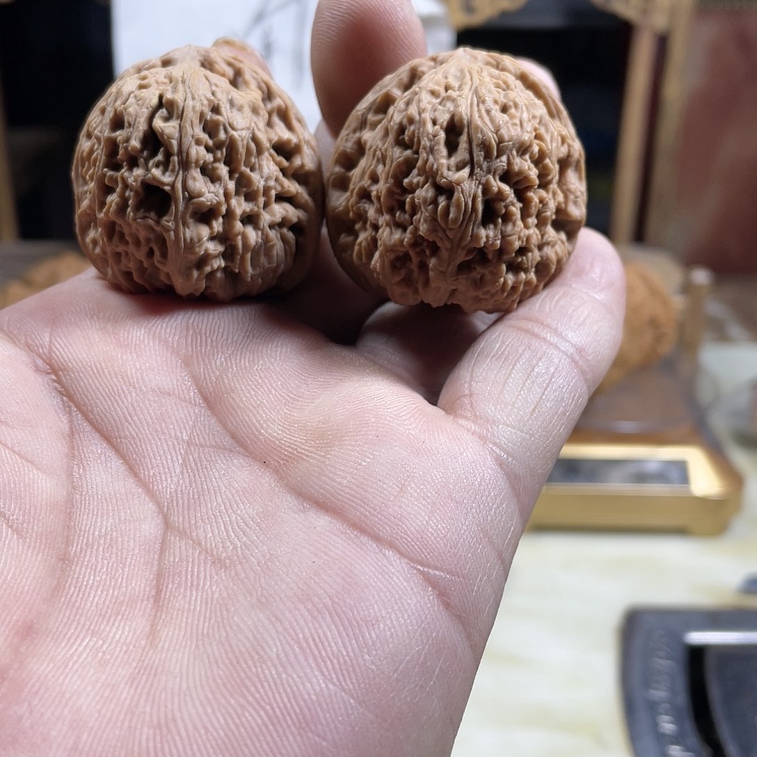 桃核吊坠星****厂文玩核桃南将石