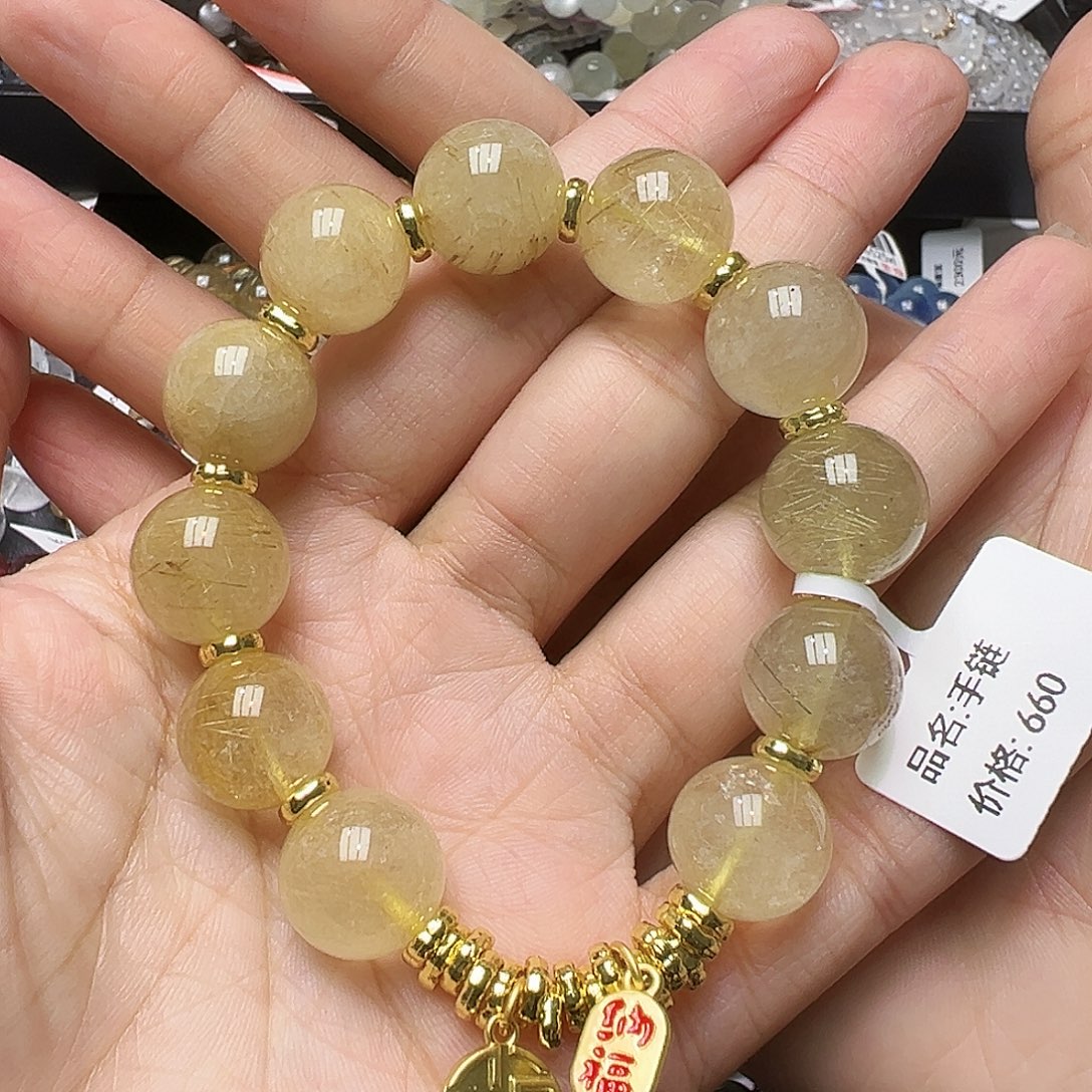 未镶嵌手链水晶多样性发一