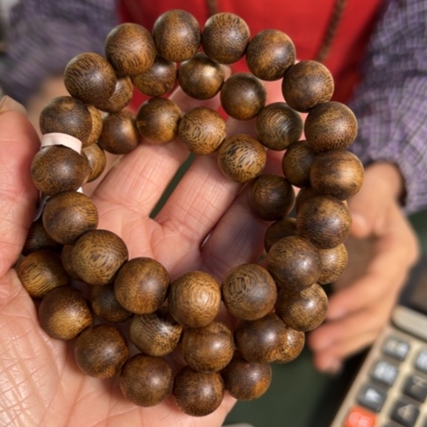 沉香手串金沙叶12克卡1.3多样性发1串