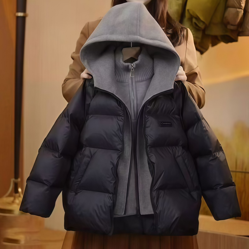 2025新款迪家面包服男童加绒加厚防风免洗秋冬中大童装棉服外套