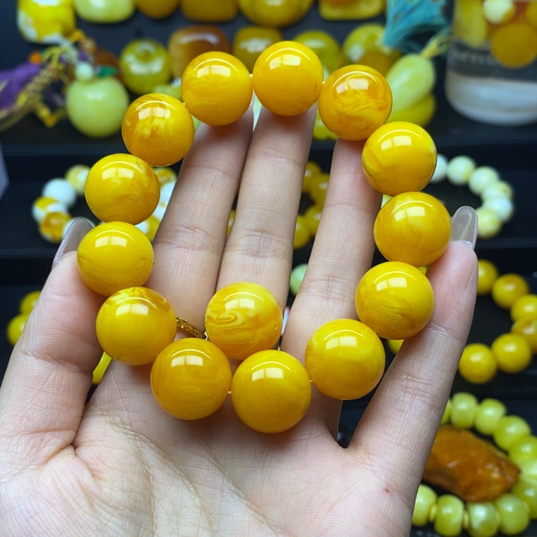 守***家老蜡18手串一条全品