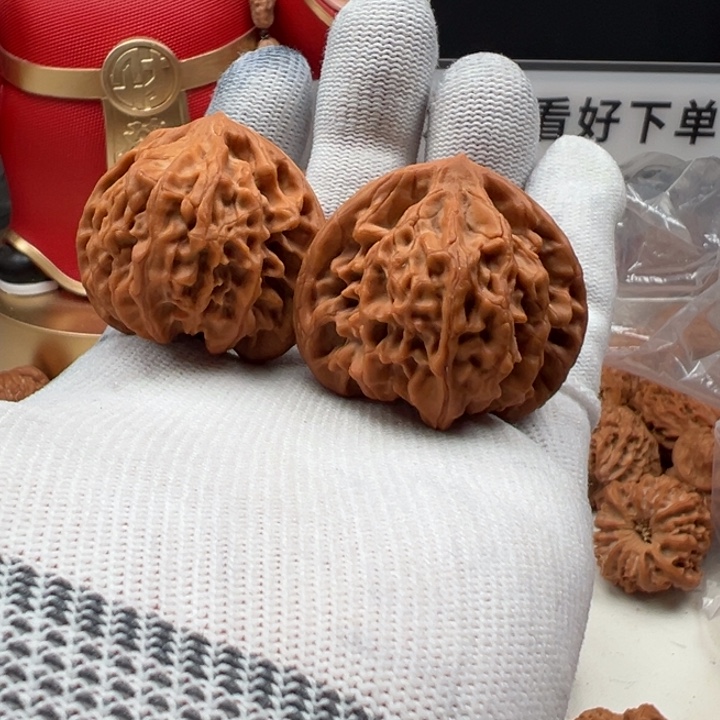 博***朗文玩核桃吊坠核桃