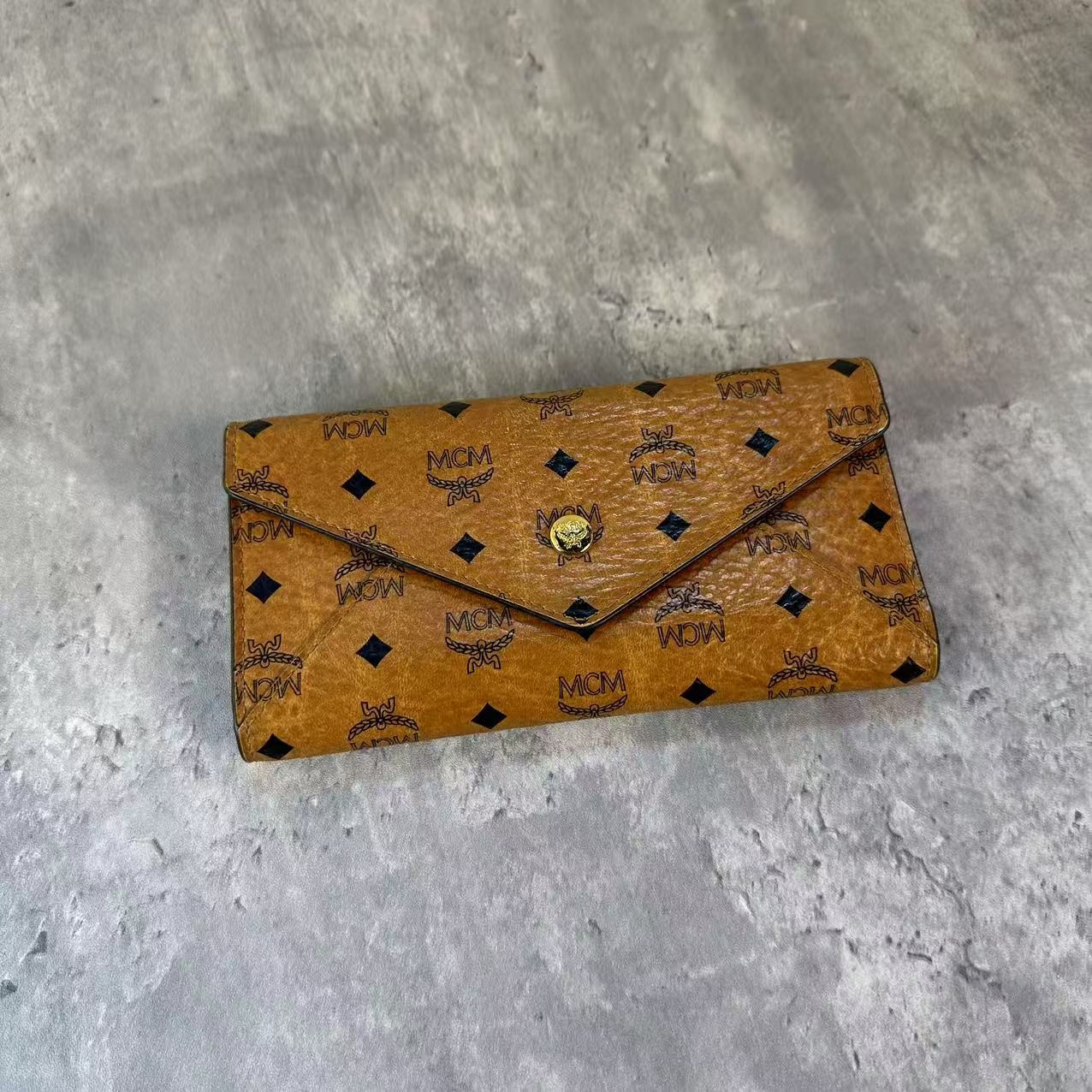 95新 MCM 乱乱子中古/女士/钱包/106539