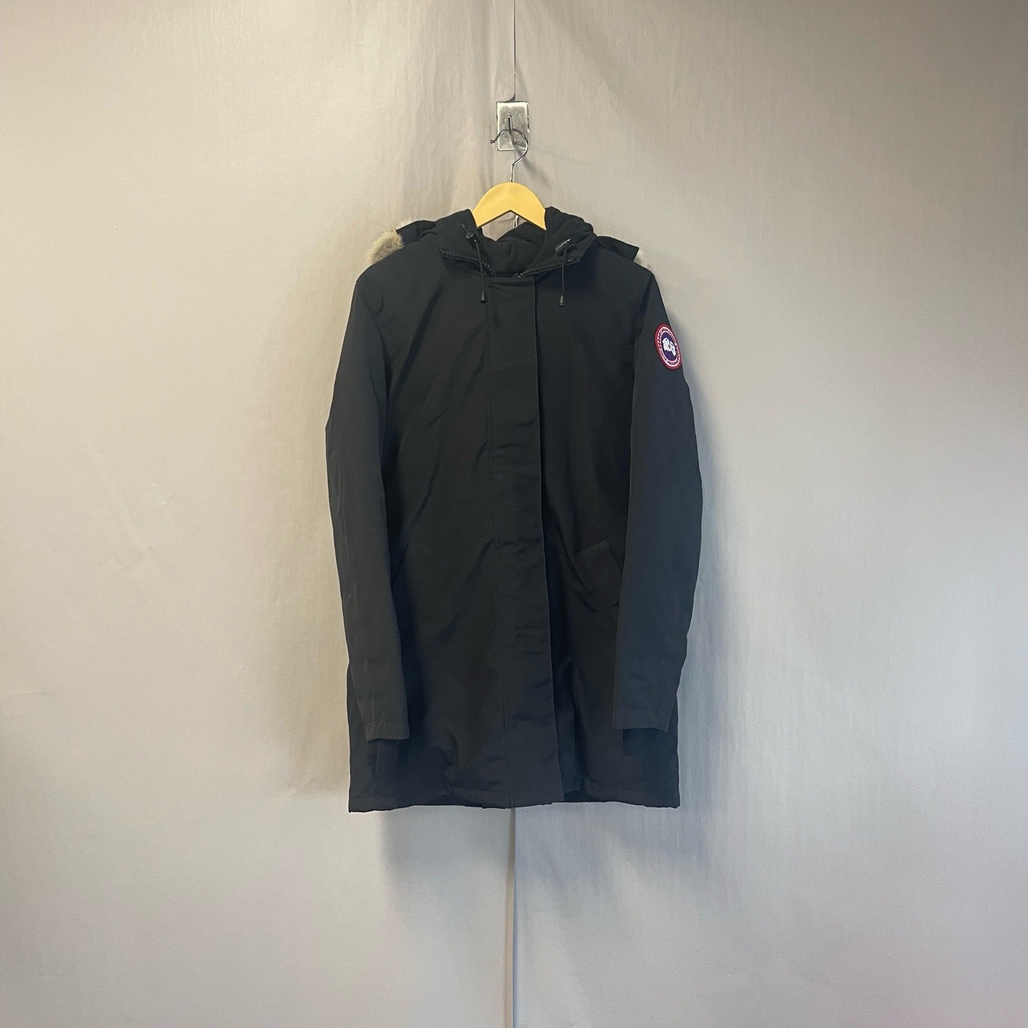 99新 CANADA GOOSE 中长款派克羽绒服m码#8102