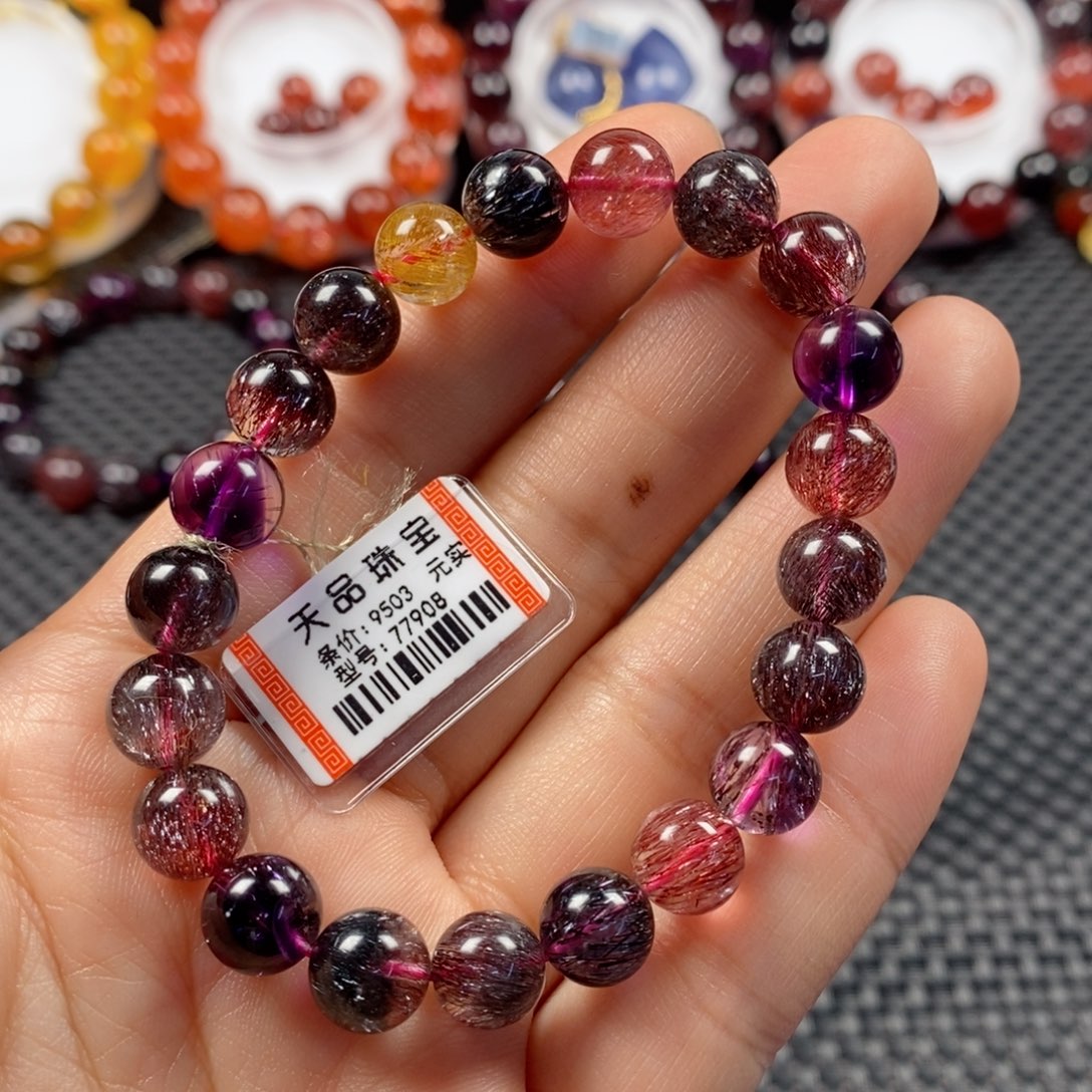 水晶手链：77908未镶嵌