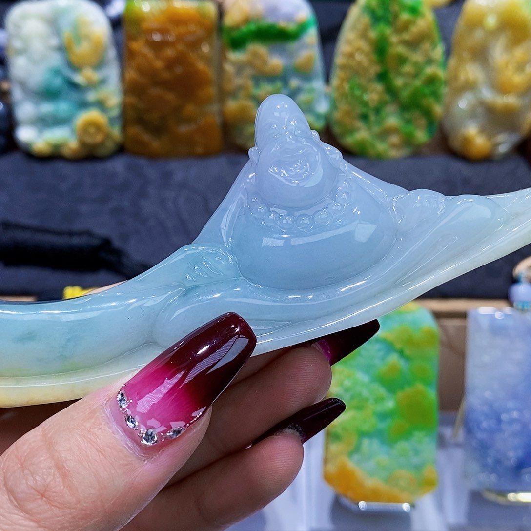 定制翡翠未镶嵌翡翠A货