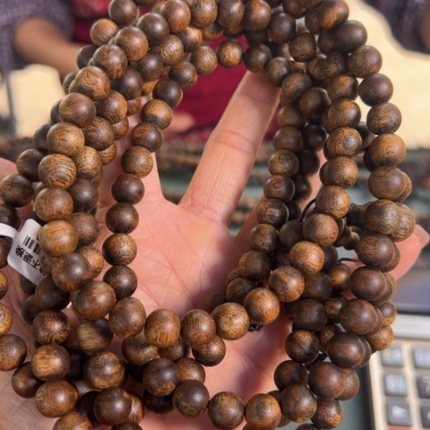 沉香手串装勺子存放料34克卡0.9多样性发1串