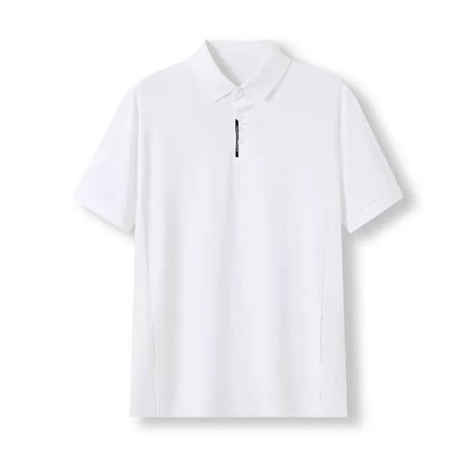 夏季常规Polo衫透气光泽POLO衫情侣男装