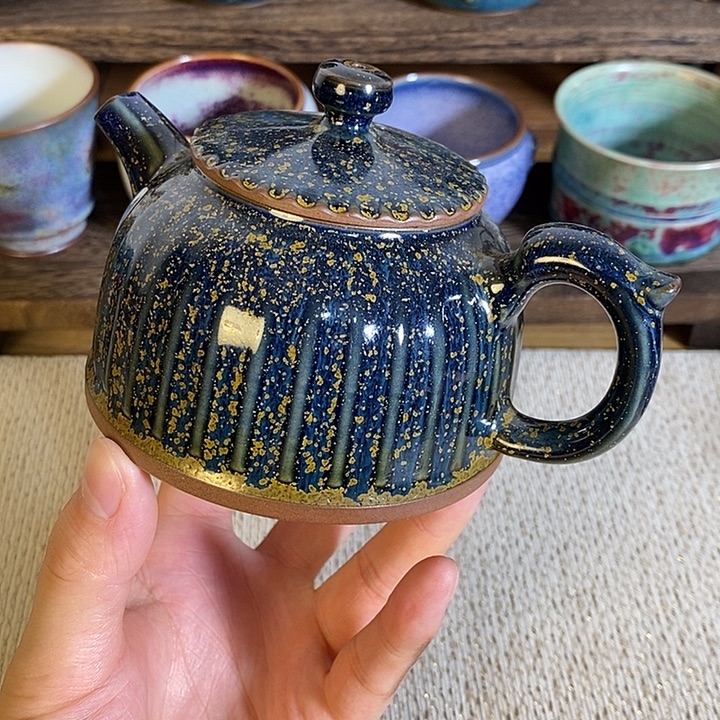 神垕钧瓷茶壶6666