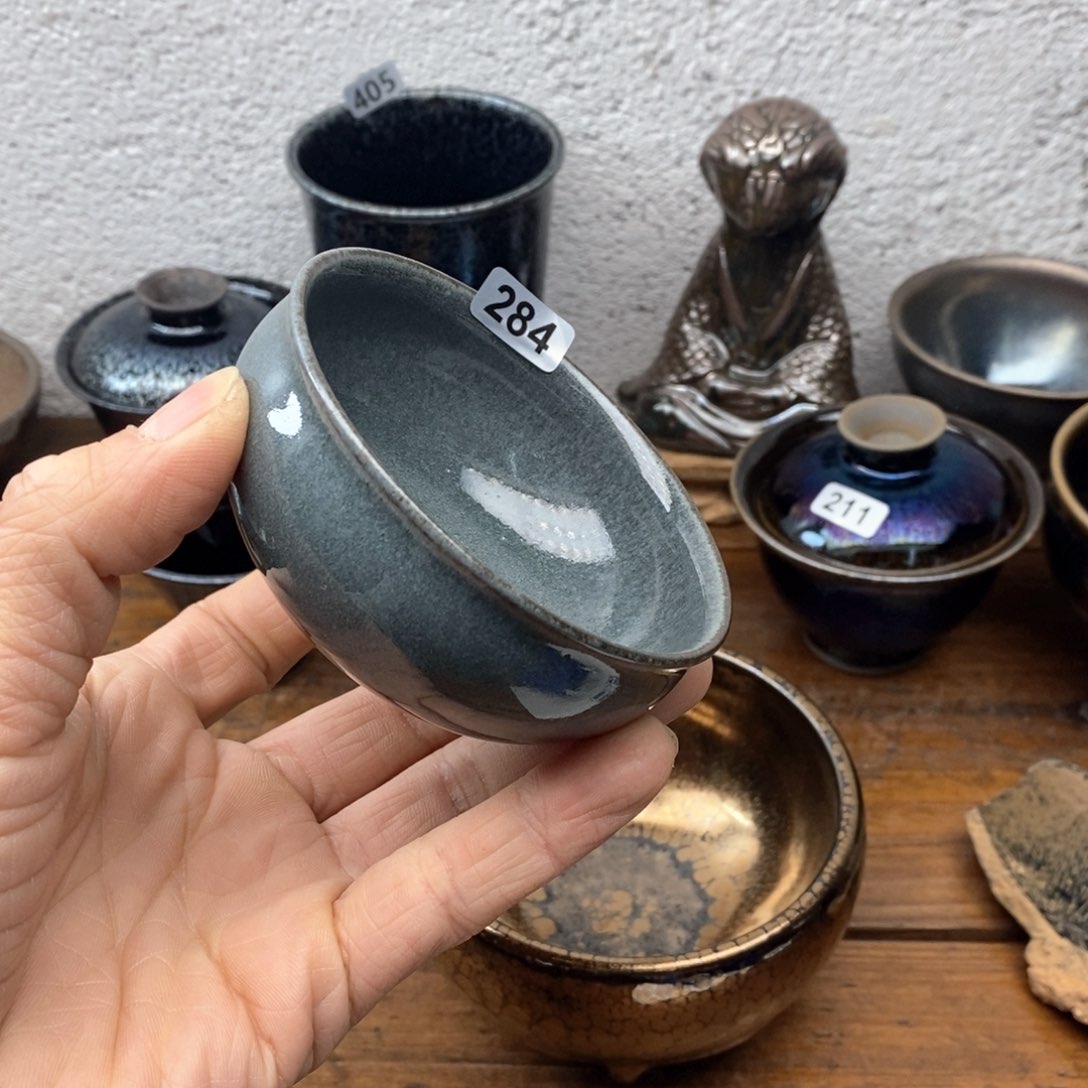 茶盏建盏主人杯漂亮284