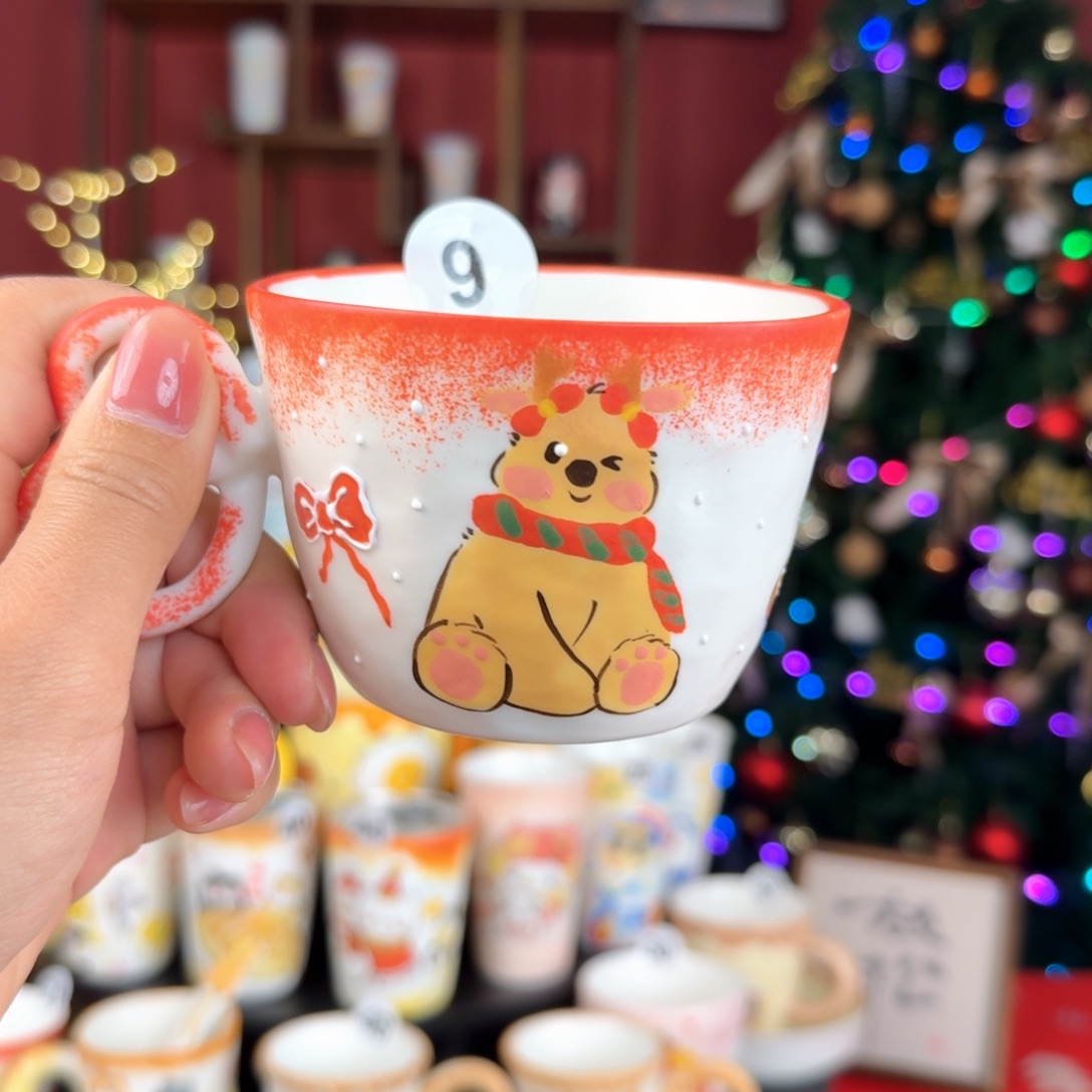 陶景德镇手绘高温釉下彩