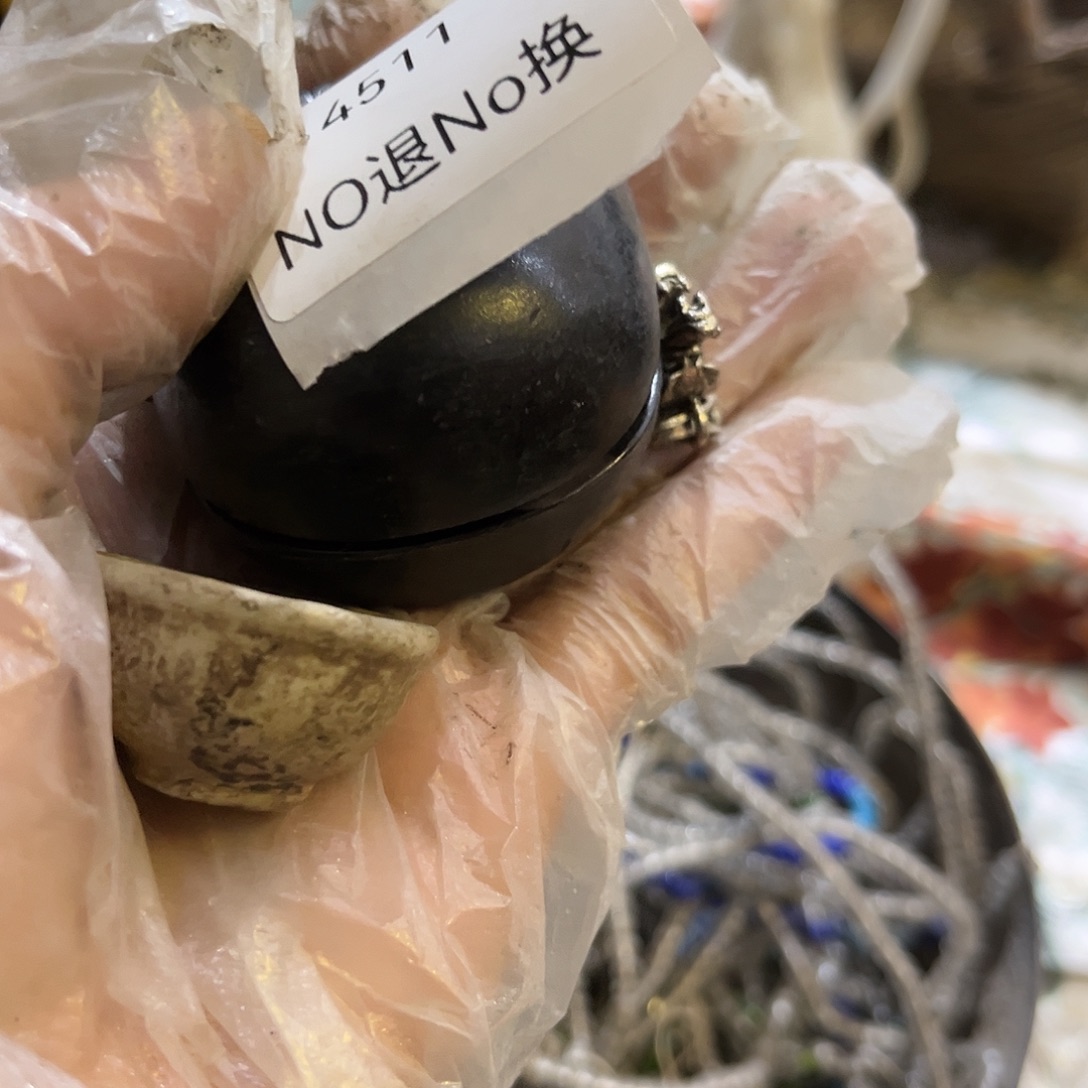 茶***牛老挝石4511号工艺品