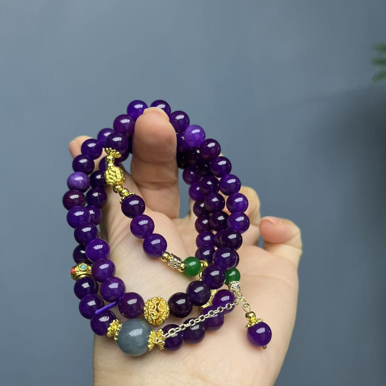 舒俱来14k三圈手链