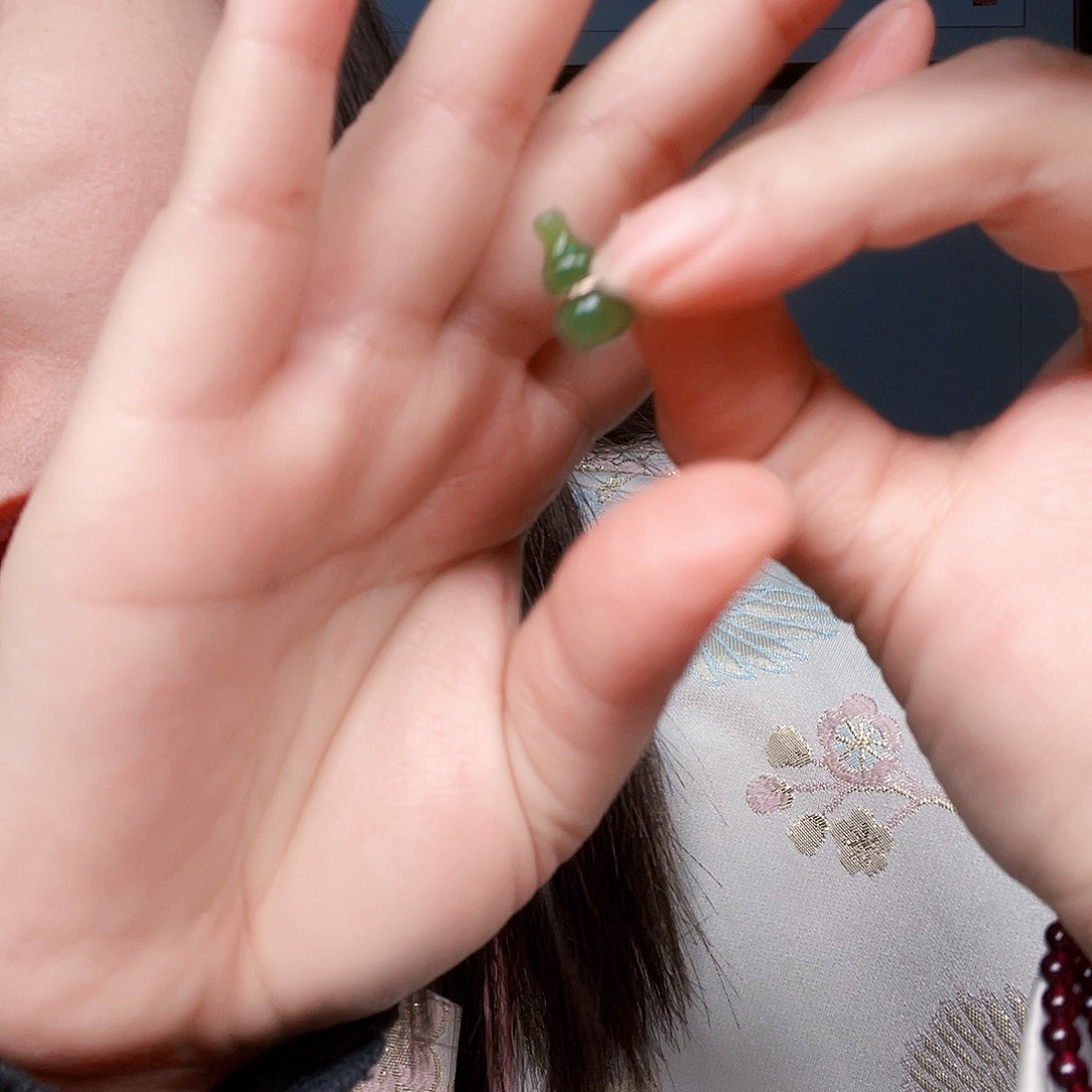 和田玉戒指银S925镶嵌