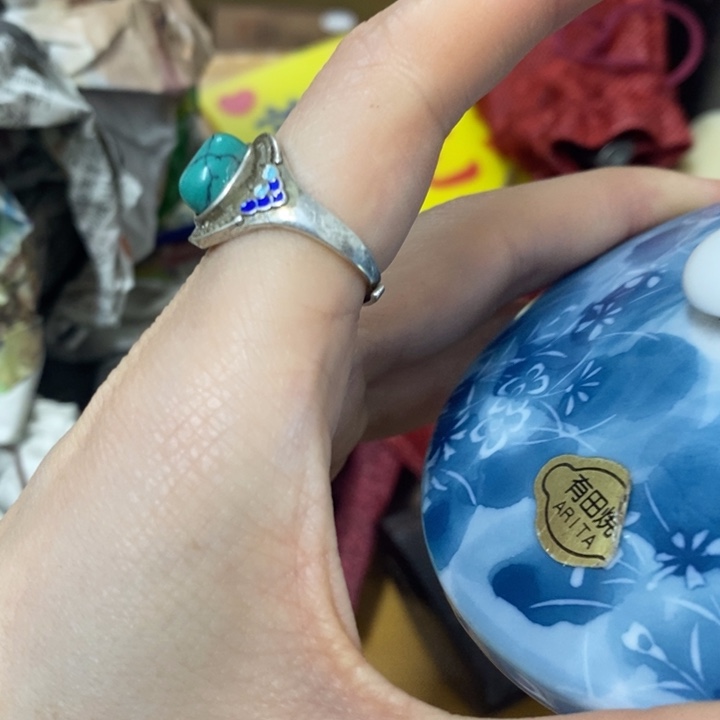 摆件中古工艺品一件