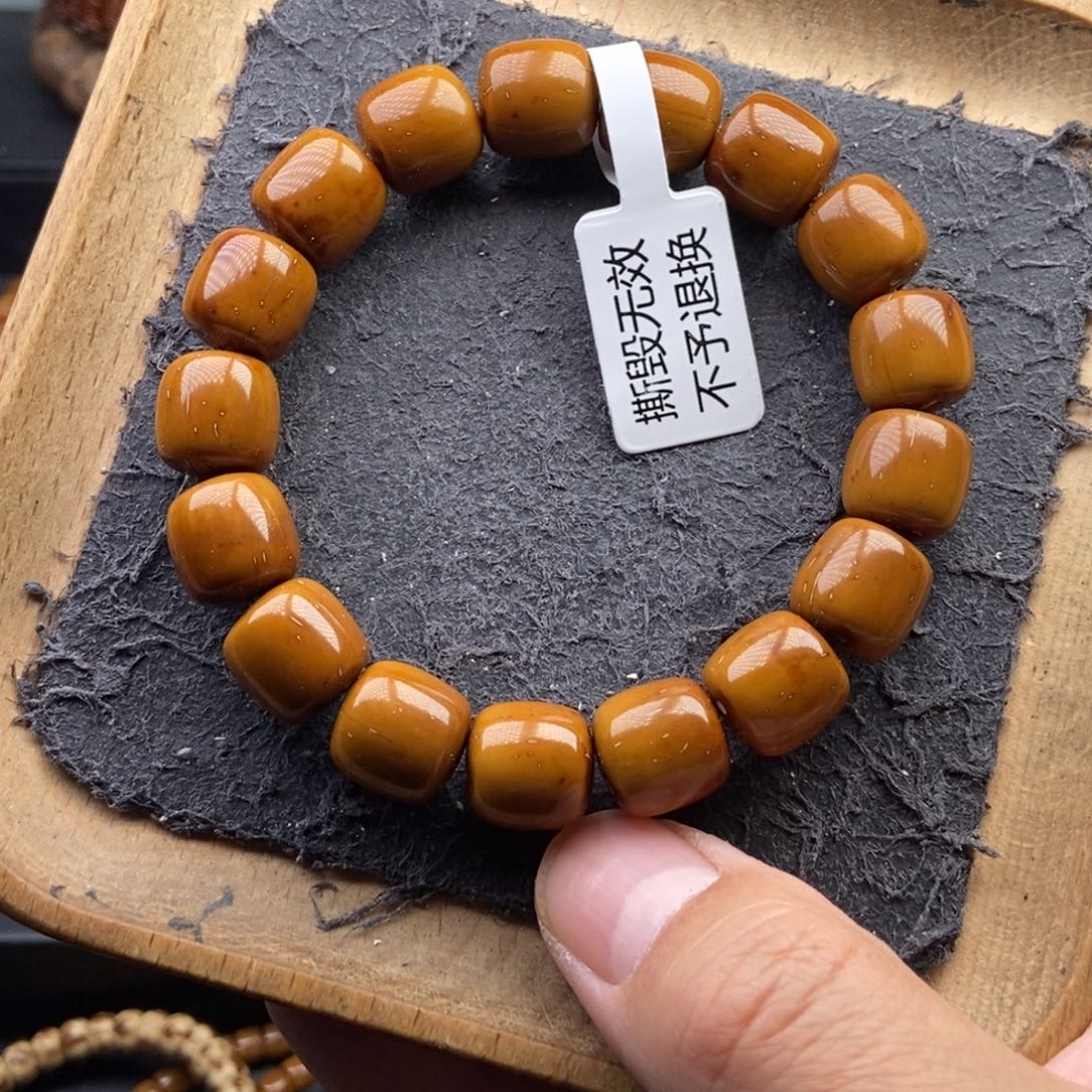 紫金鼠手串12.7mm天花板黄金甲纯手工