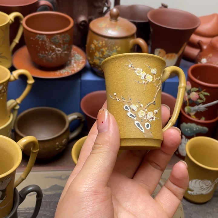 紫砂茶杯紫砂主人杯