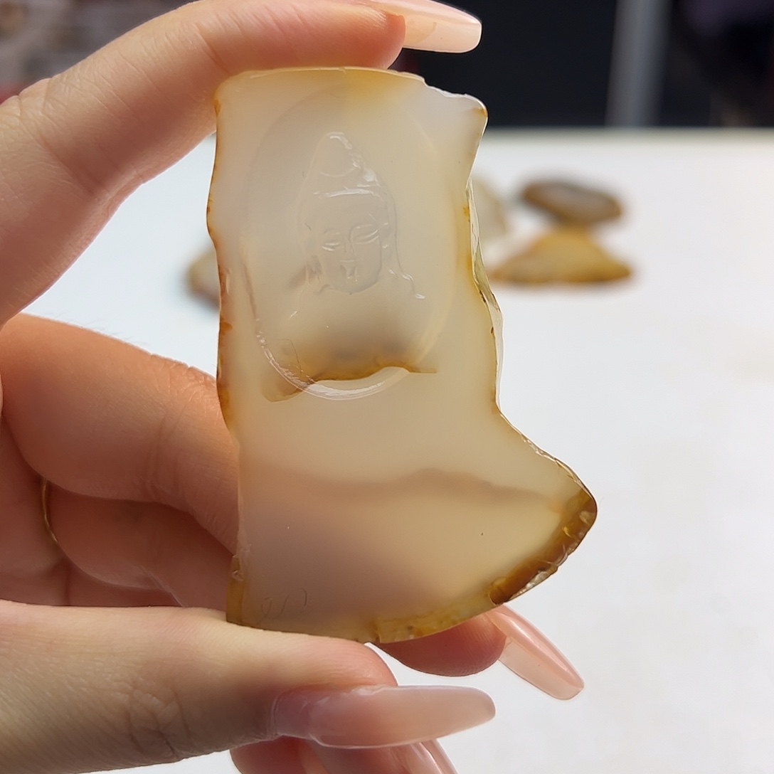 玛瑙/玉髓合金颈饰