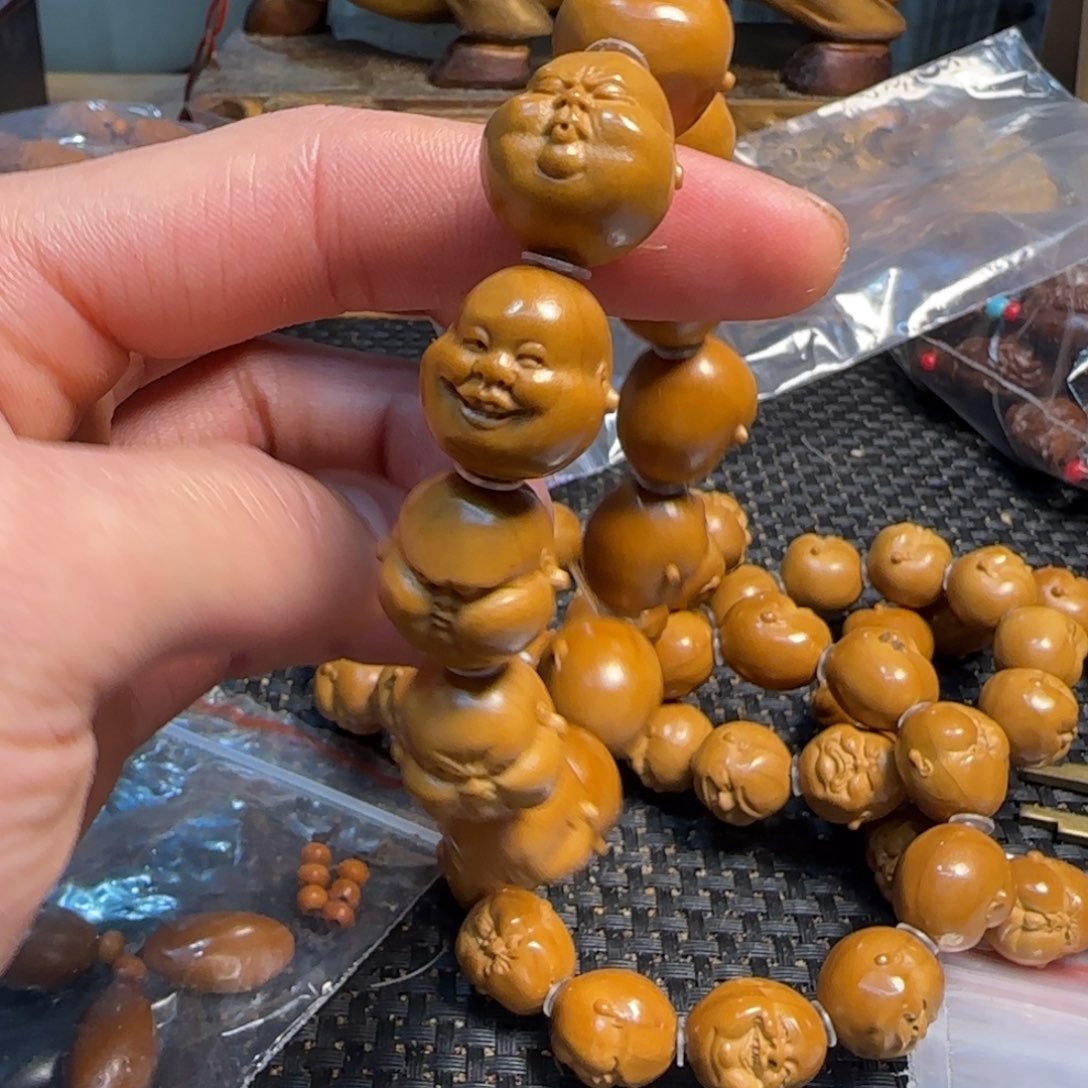 橄榄核手串/手链人生百态