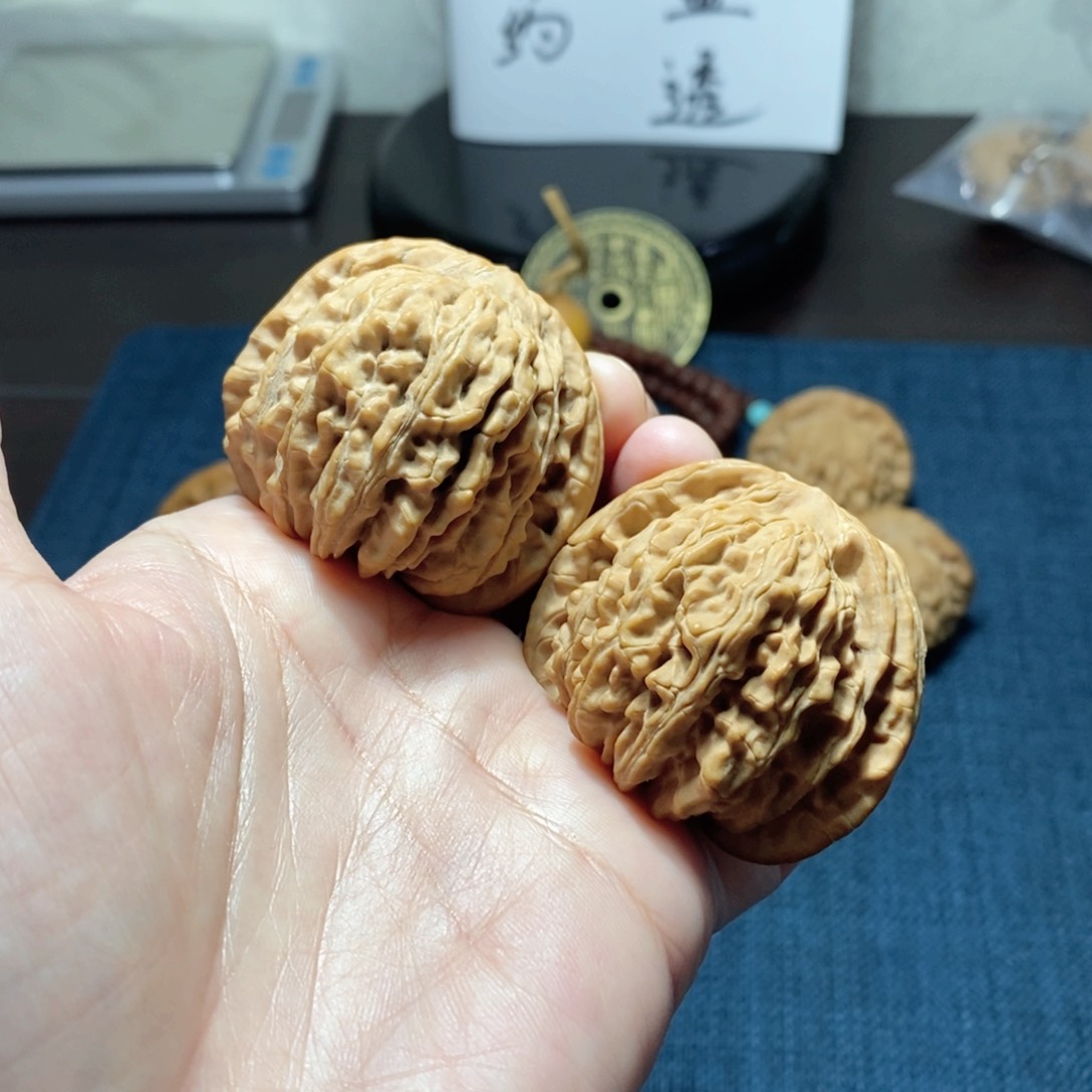 桃核吊坠汉高楼核桃45