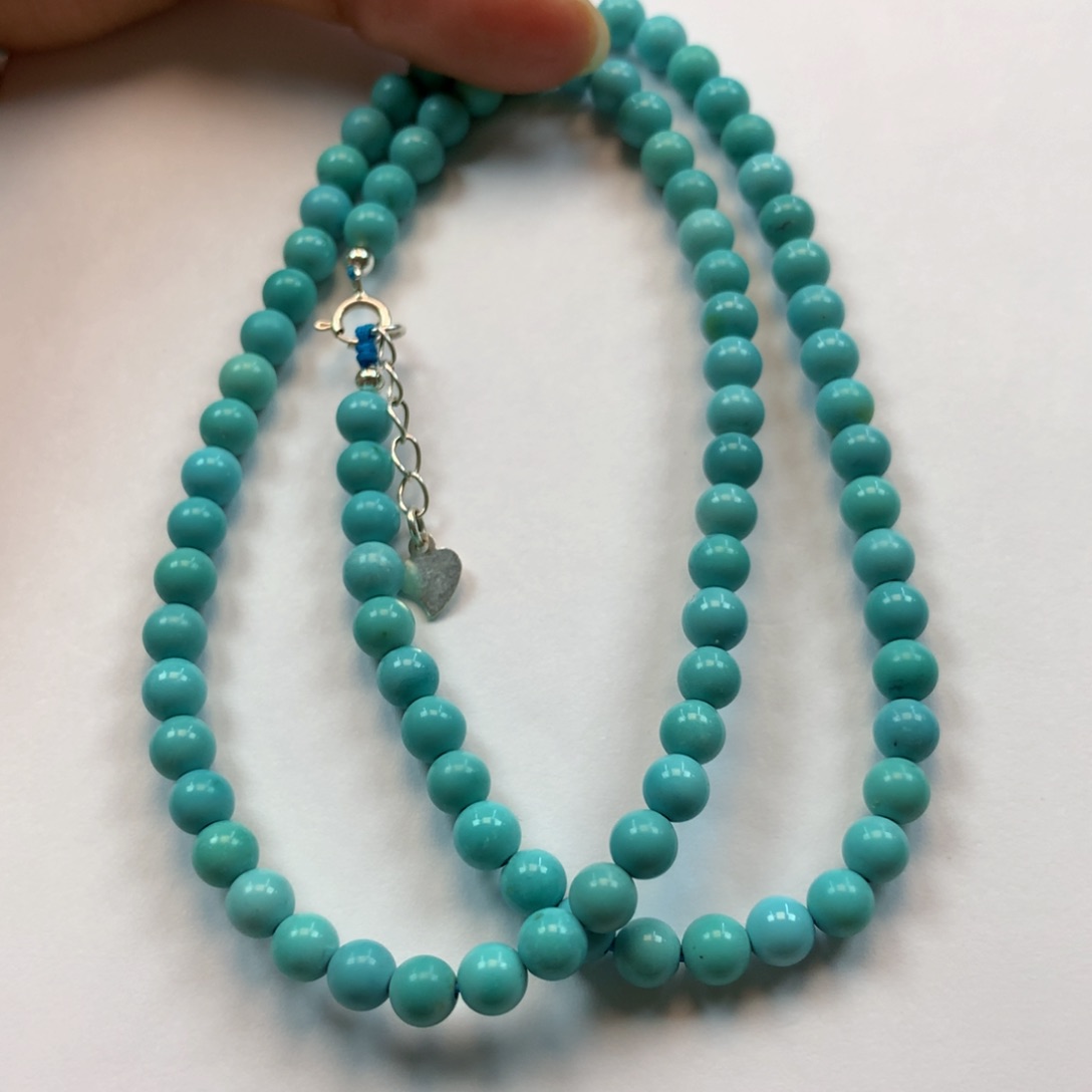 绿松石锁骨链未镶嵌