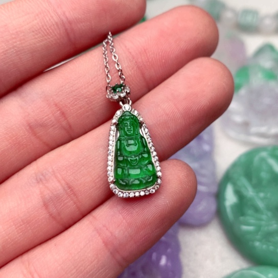 翡翠吊坠(不含链)未镶嵌