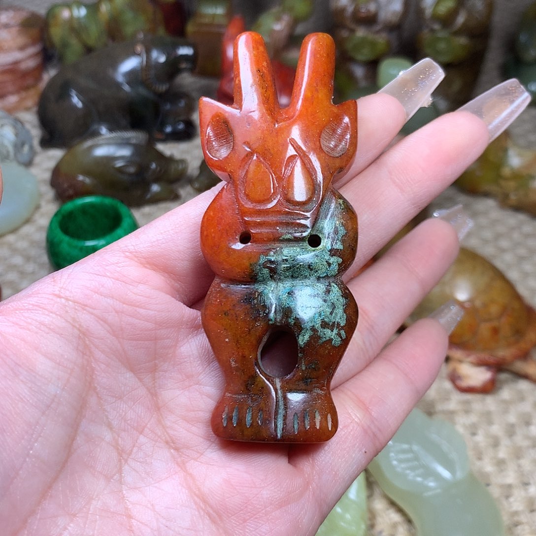 白玉菩提吊坠挂件