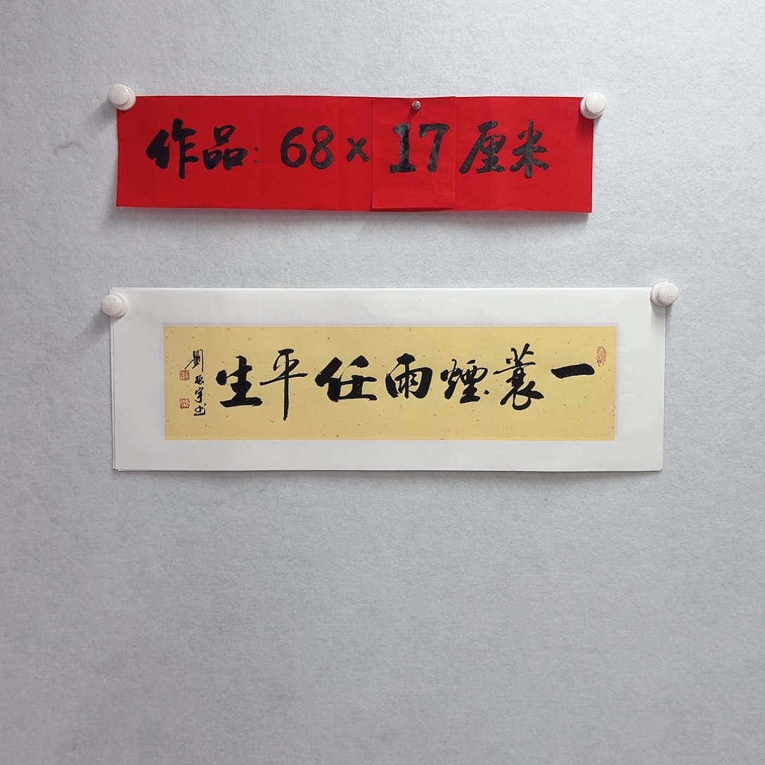 书法一蓑烟雨任平生2         