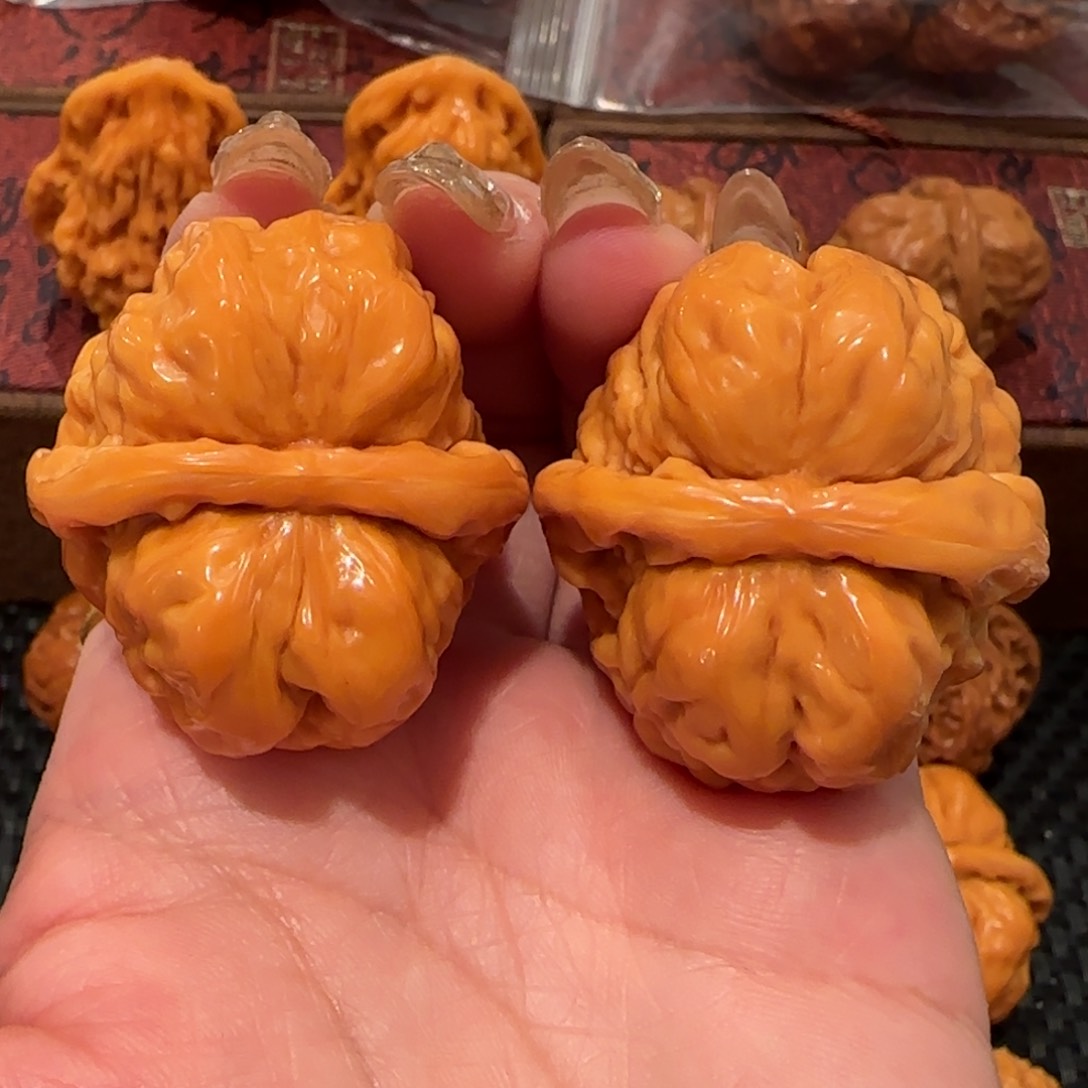 桃核吊坠蛤蟆头37精品