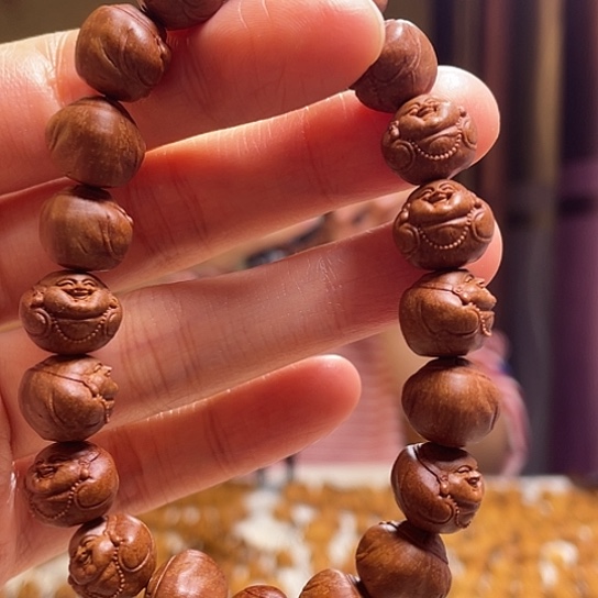 橄榄核手串/手链龙纹桃核