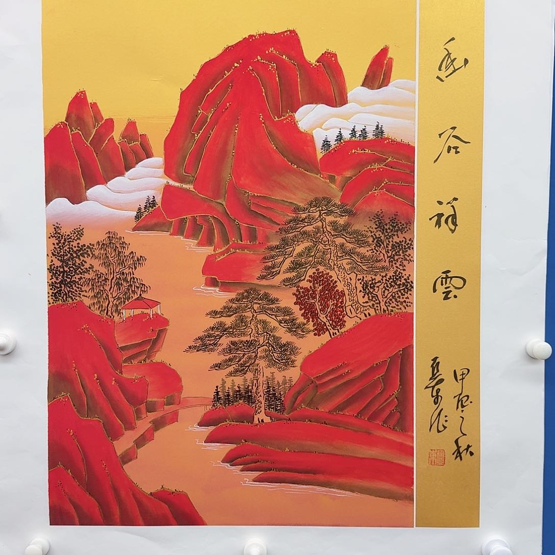 国画多次参加国内外重大