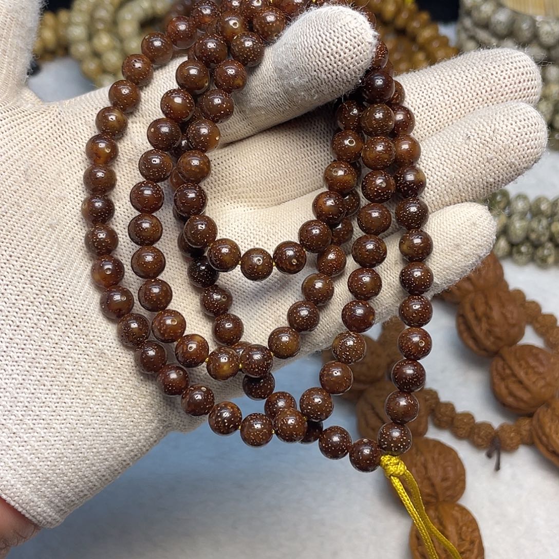 拾***光吊坠星月菩提25尺寸，手持特价