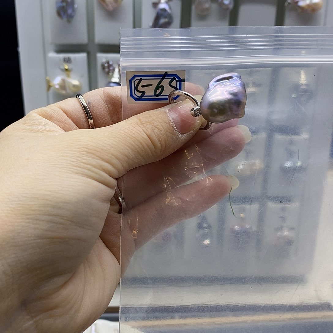 颈饰合金淡水珍珠