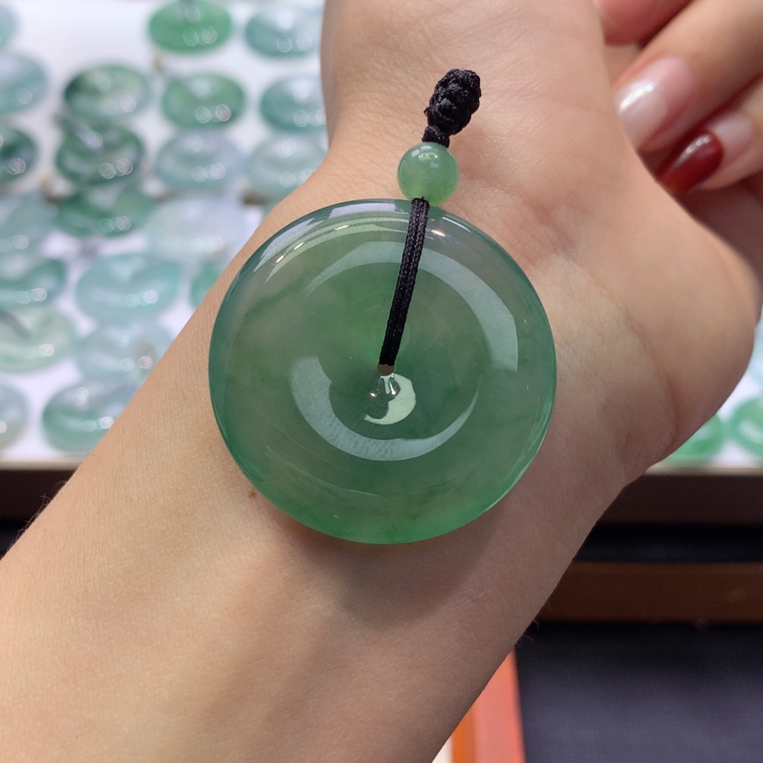 颈饰未镶嵌翡翠尺寸34.4/6.3