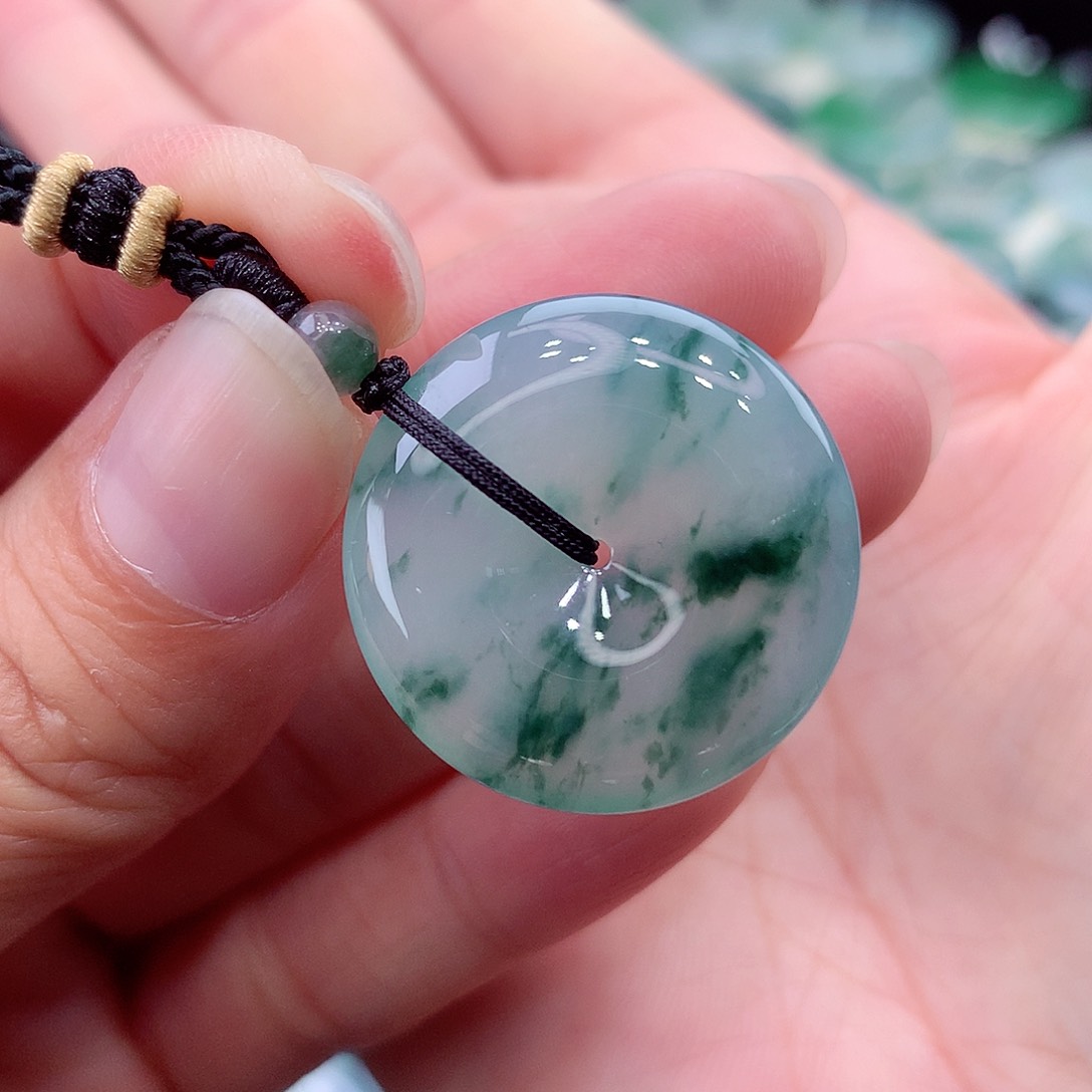 颈饰未镶嵌翡翠编号12尺寸25.3-5.8