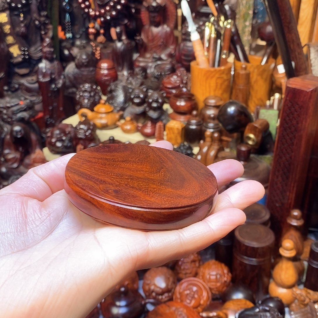 檀香紫檀（小叶紫檀）整木底座