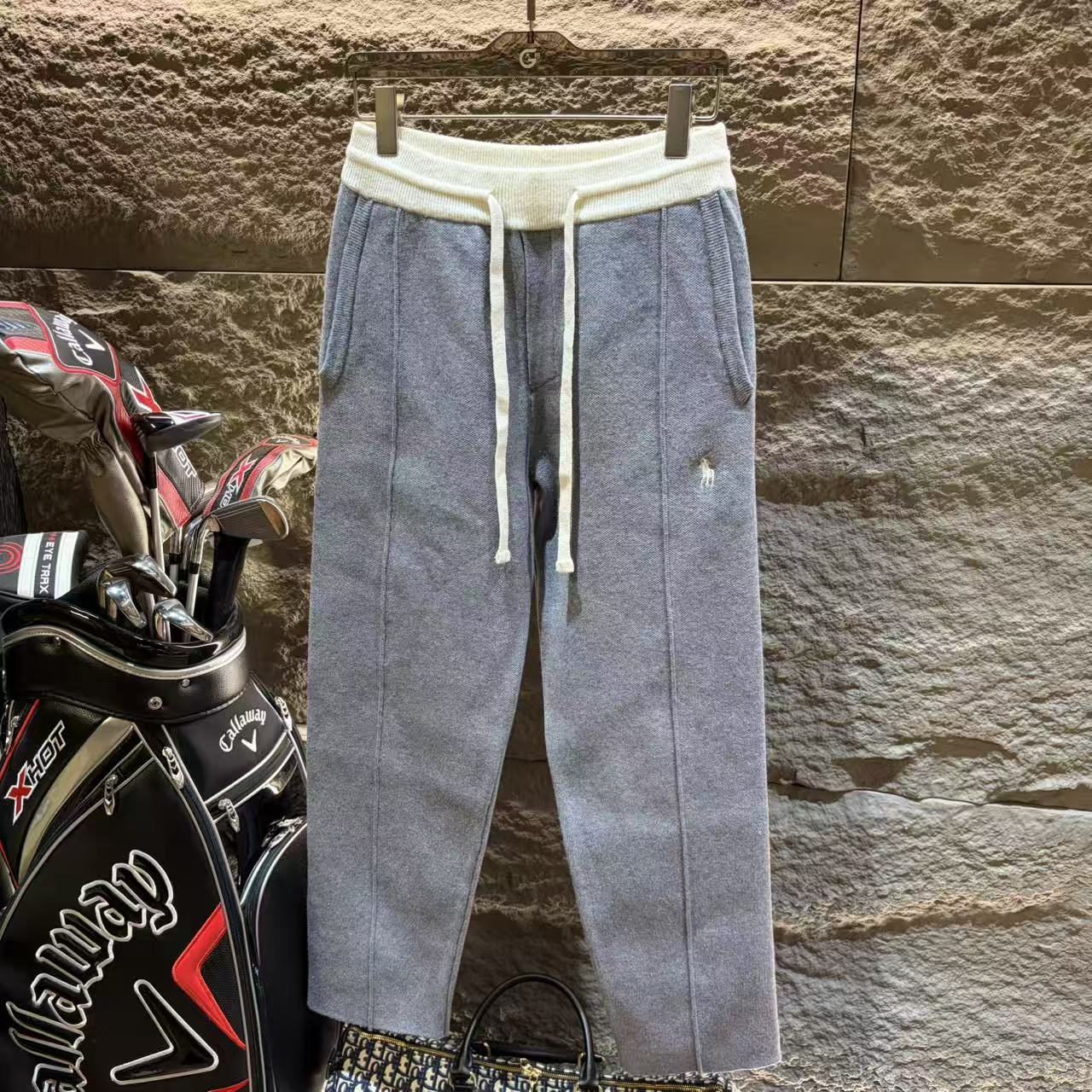 FOREPAS.2025新款秋季百搭抽绳休闲裤长裤    才