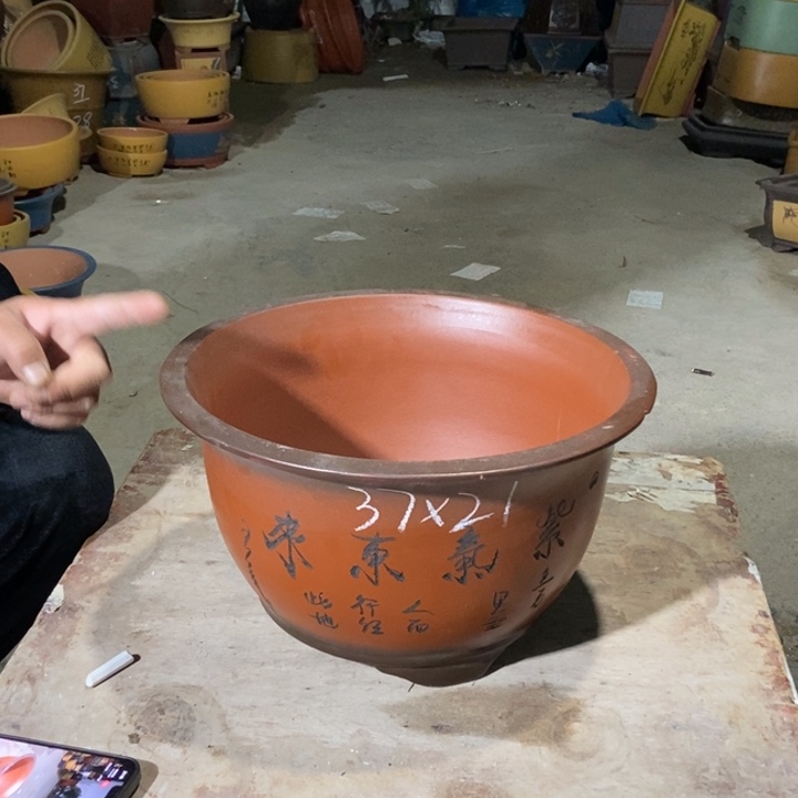 紫砂花盆花盆紫砂