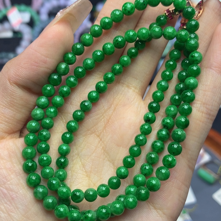 翡翠手链未镶嵌翡翠