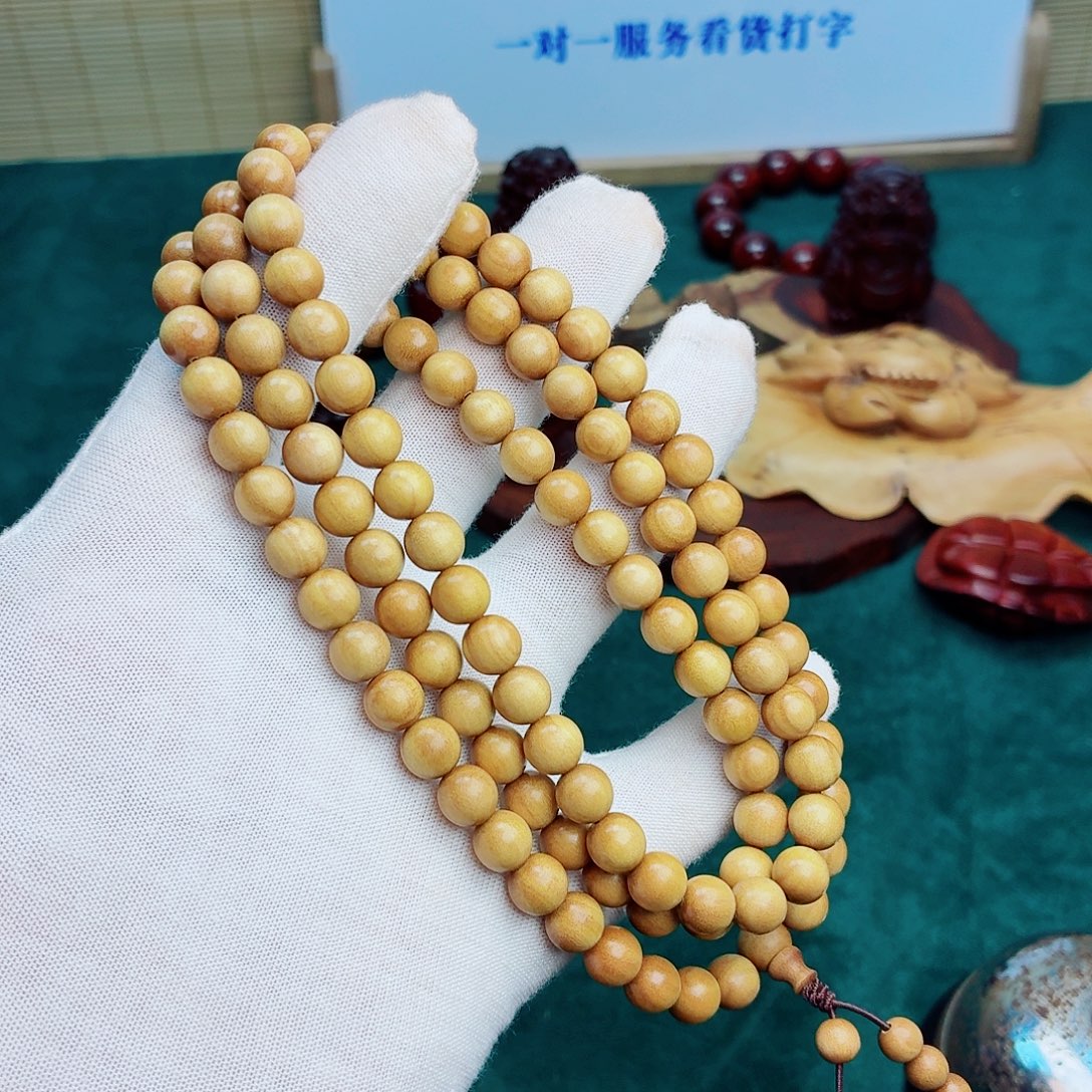 手串/手链檀香木08迈索尔正区老山108颗