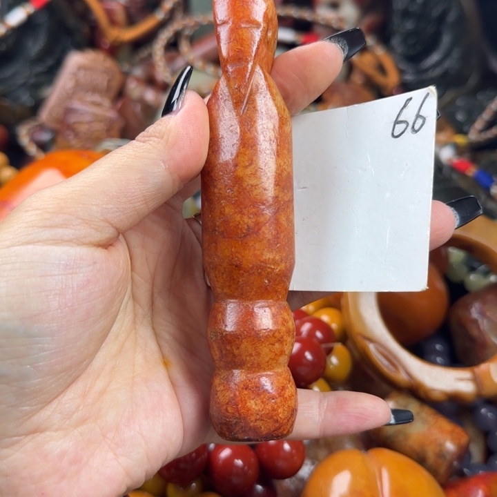 未镶嵌透闪石质玉珠宝奇石