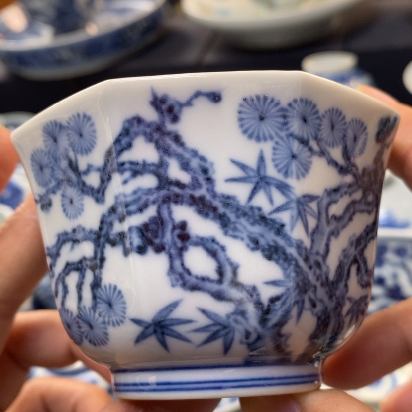 【闪购商品】景德镇青花主人杯