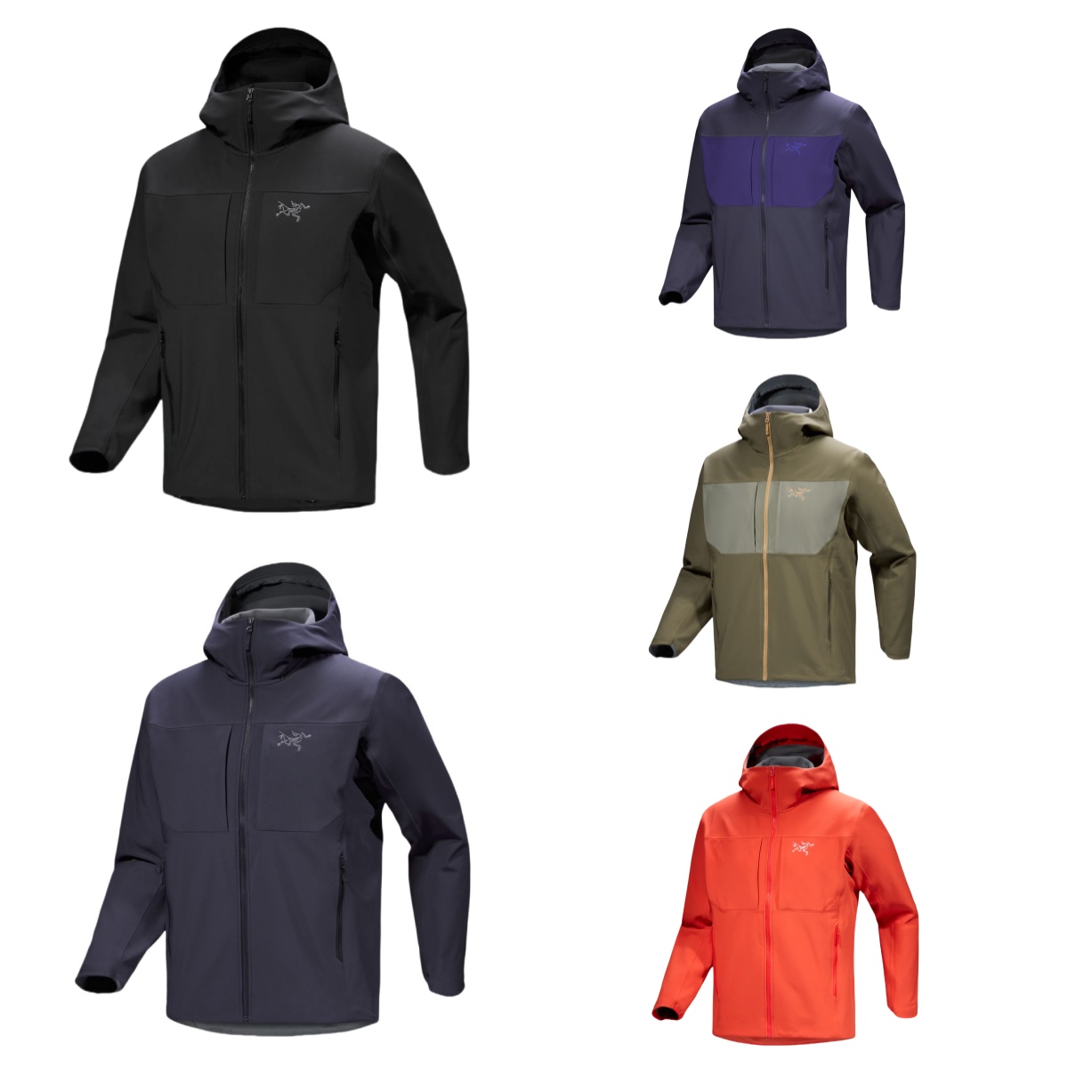 【年终狂欢季】Gamma MX 加绒加厚防水耐磨软壳冲锋衣 刺绣标