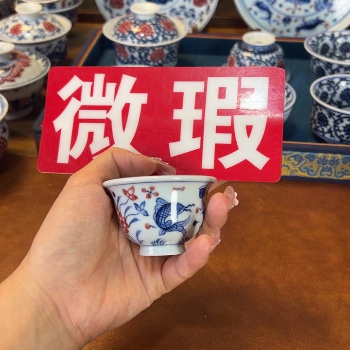 瓷片景德镇陶瓷手工手绘