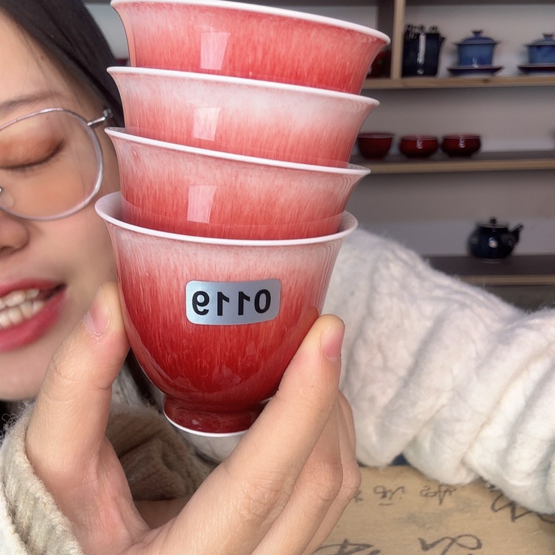 碗景德镇郎红陶瓷